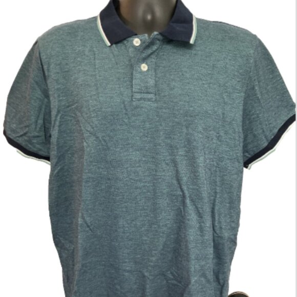 Aeropostale Men’s XL Multicolor Short Sleeve Button Collar polo Shirt - Picture 1 of 11